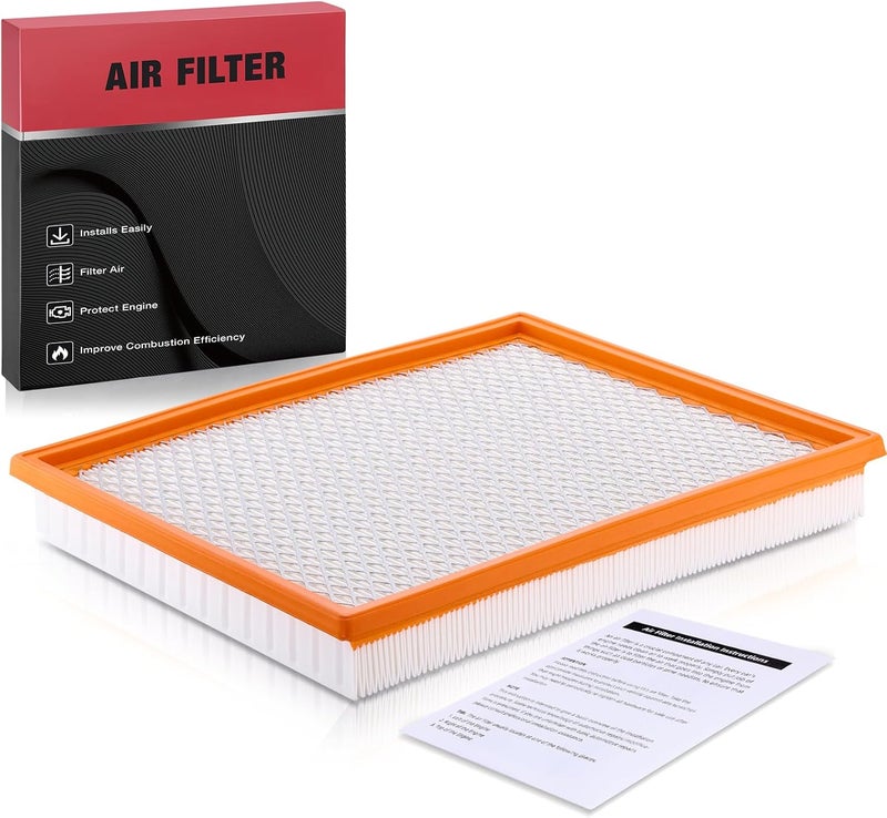 BDFHYK CA7440 Engine Air Filter Compatible with Nissan Frontier, Armada, NV1500, NV2500, NV3500, Pathfinder, Titan, Xterra, Compatible with Jeep Grand Cherokee & Grand Wagoneer - Image 1